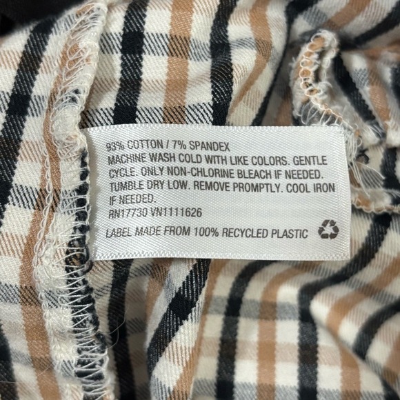 A‎ New Day Checkered High Rise Ankle Pants Plaid - Picture 9 of 10